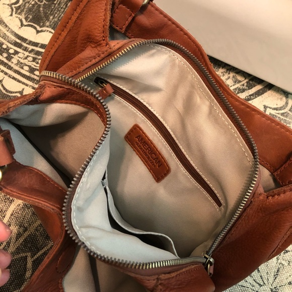 American Leather Co. Bags | American Leather Co Lenox Triple Entry